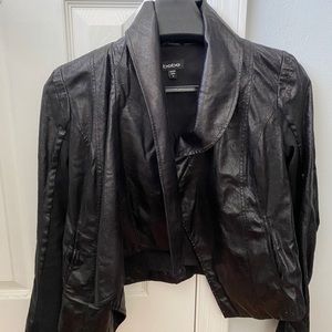 BEBE Faux Leather Jacket